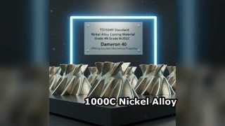 Pengecoran Paduan Nikel Suhu Tinggi 1000C